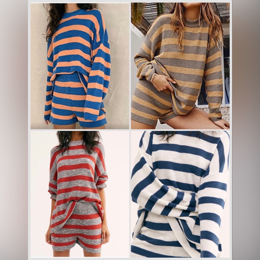 ISO Malibu Stripe sets in the pictured colors L or XL